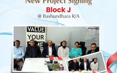 New Project Signing @ Bashundhara R/A